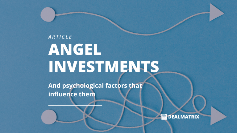 DealMatrix Psychology of Angel Investments Blog banner