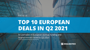 European Startup Funding Rounds Q2 2021